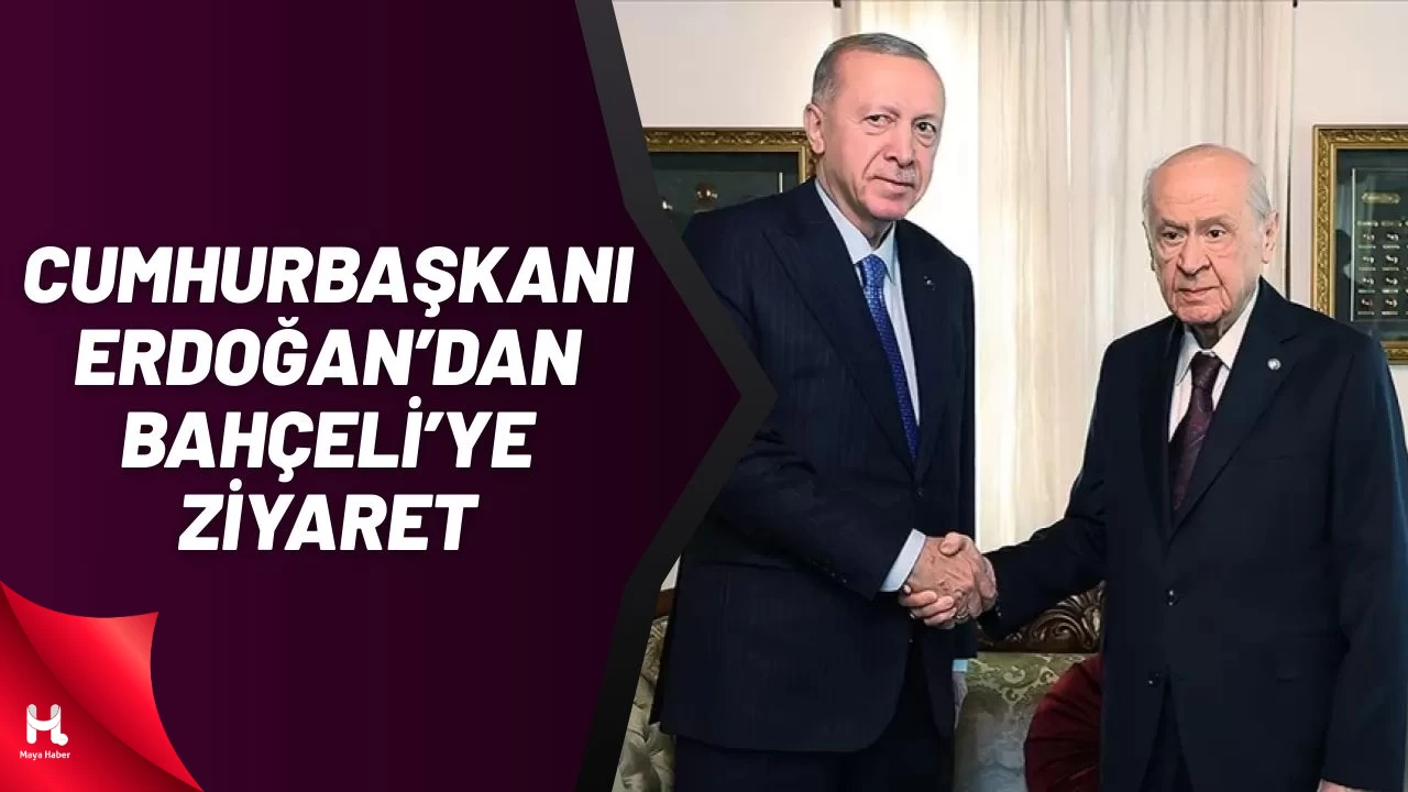 Cumhurbaşkanı Erdoğan’dan Bahçeli’ye kritik ziyaret