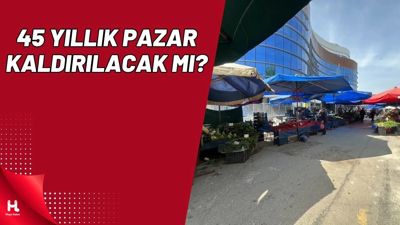 Derince'de 45 Yıllık Pazar Kaldırılacak Mı?