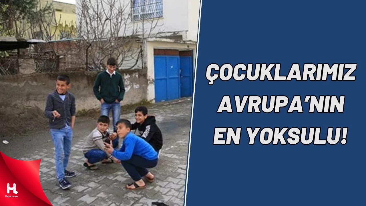 Çocuklarımız Avrupa'nın En Yoksulu: 5 Çocuktan 1'i Okula Aç Gidiyor