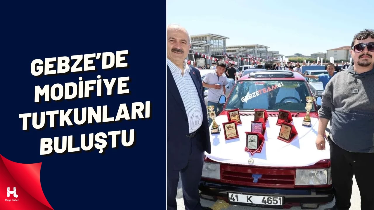 Gebze’de Modifiye Tutkunları Buluştu