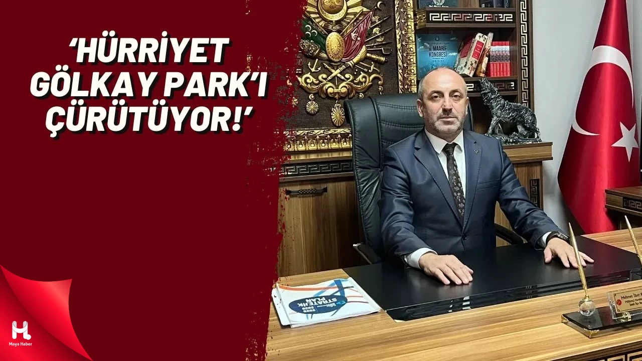 MHP İzmit İlçe Başkanı İlker Kazan: Hürriyet, Gölkay Park’ı Çürütüyor
