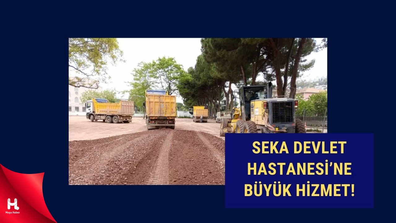 Seka Devlet Hastanesi’ne Yeni Otopark