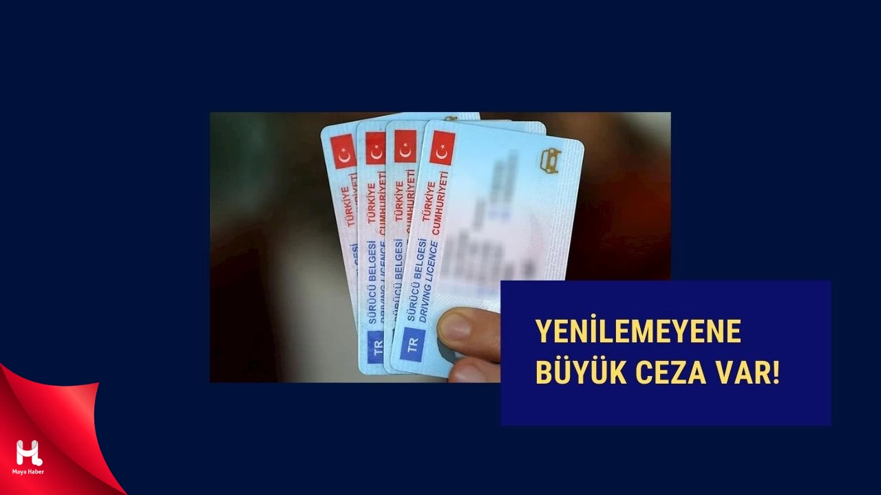 Valilik Uyardı: Ehliyetini Zamanında Yenilemeyen 7 Bin 438 TL Ödeyecek