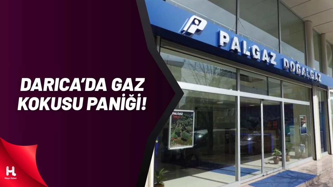 Darıca’da Panik! Gaz Kokusu Teyakkuza Sebep Oldu