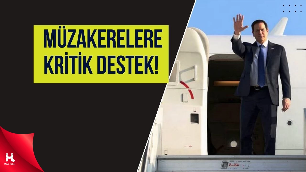 ABD Dışişleri Bakanı Marco Rubio’dan Temas Turu