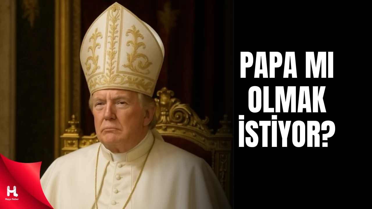 Trump Yapay Zeka Sayesinde Papa Kılığında Görüldü!
