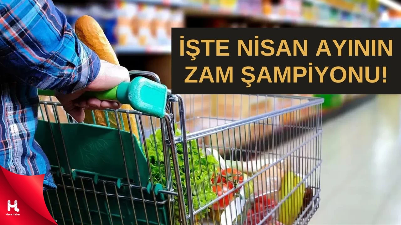 TÜİK, Nisan Ayında Fiyatı En Çok Artan Ve Azalan Ürünleri Açıkladı!