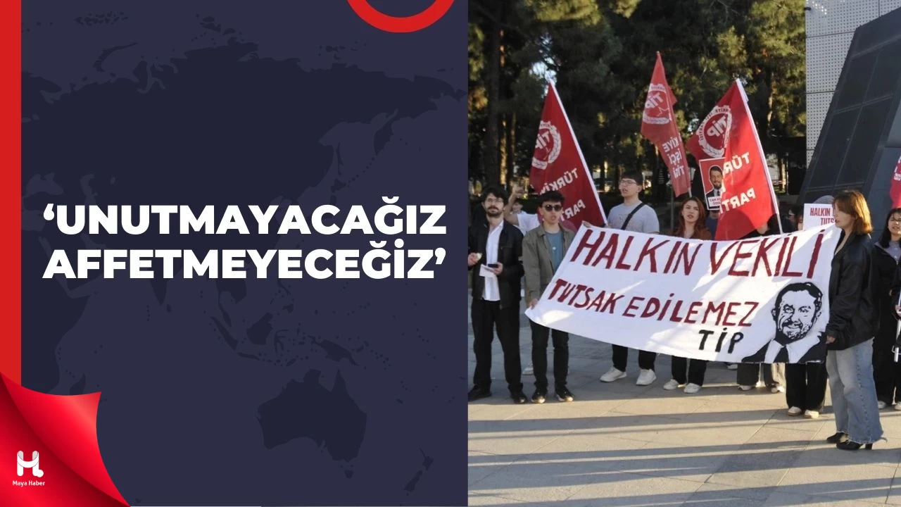 TİP’liler Gebze'de Can Atalay İçin Özgürlük İstedi
