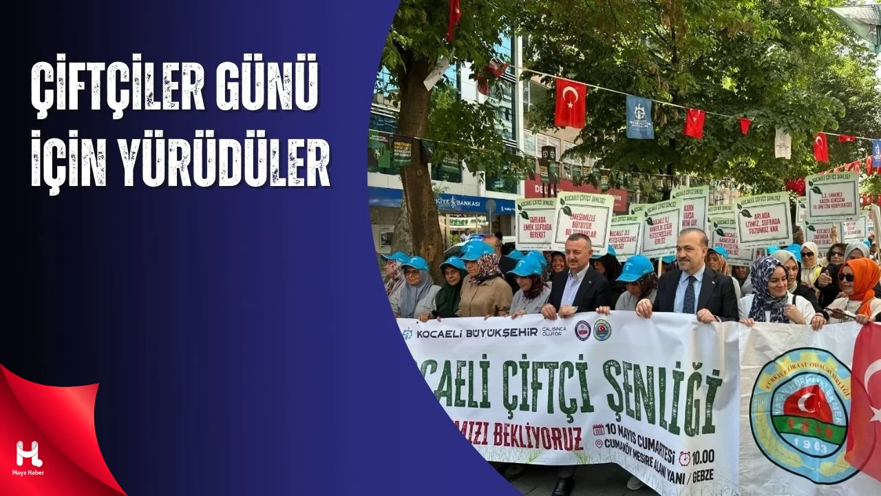 Çiftçiler Günü İçin Yürüdüler