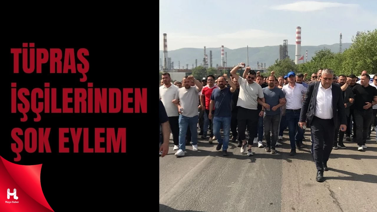 TÜPRAŞ’ta Görülmemiş Eylem! İşçiler İstifa Dilekçesi Verecek