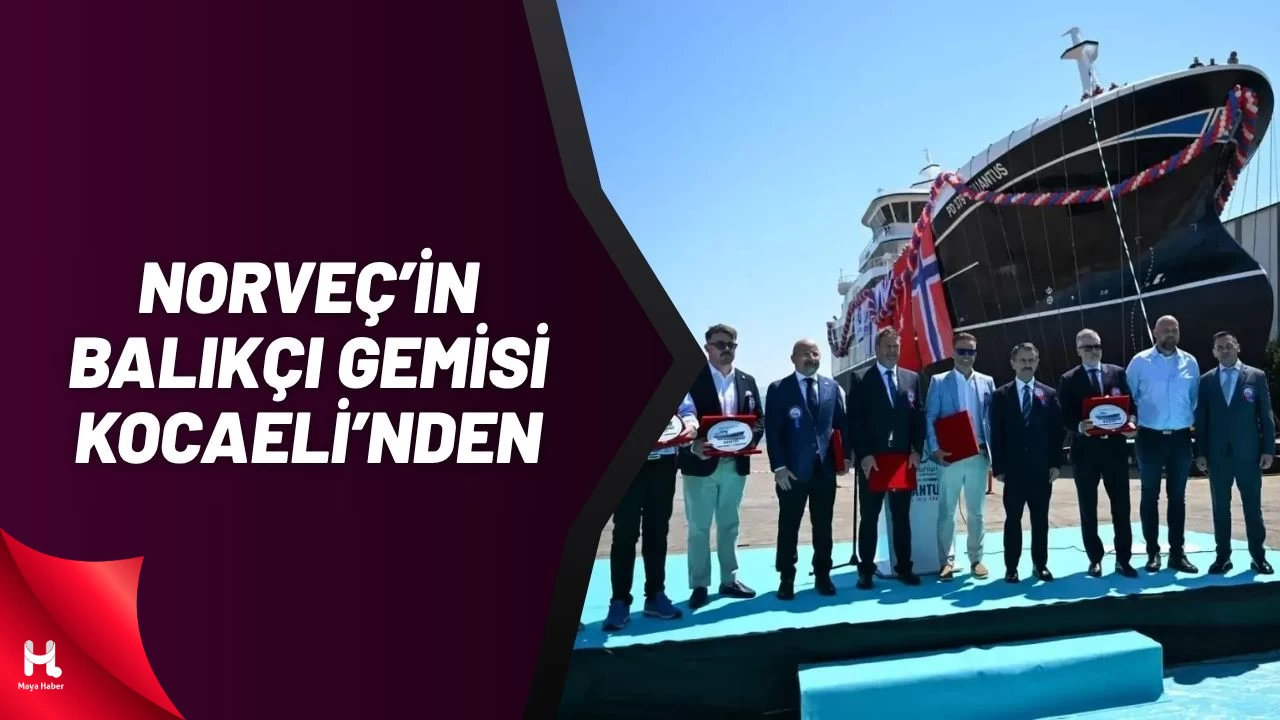 Quantus Balıkçı Gemisi Kocaeli’de Denizle Buluştu
