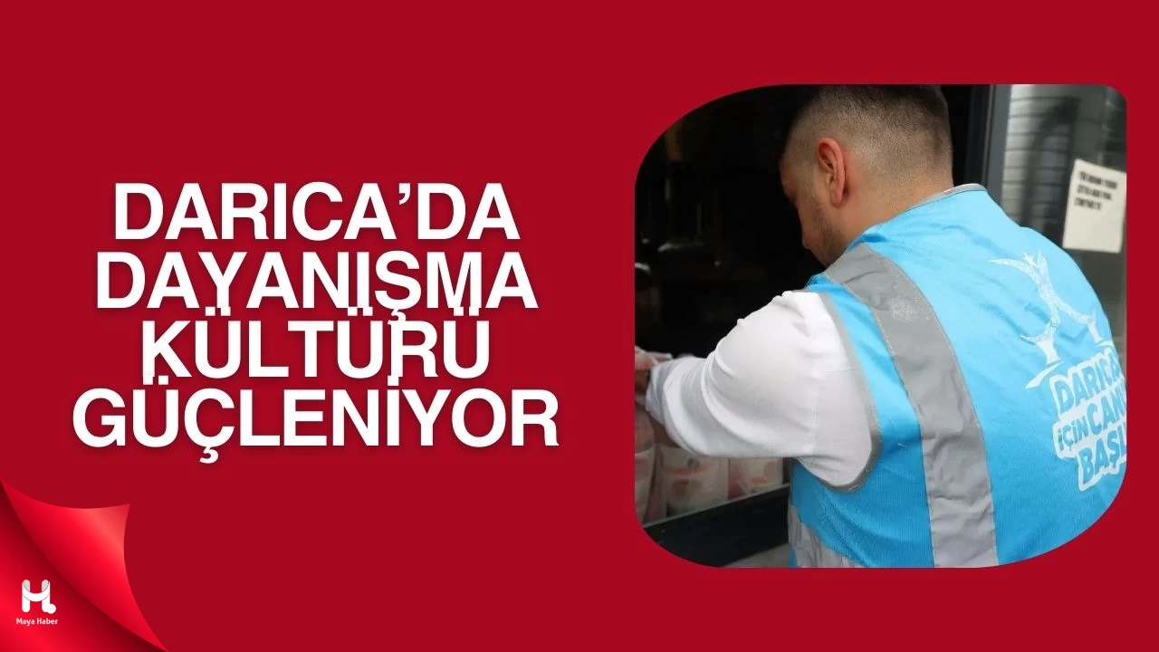 Darıca'da Her Gün Yüzlerce Eve Sıcak Yemek