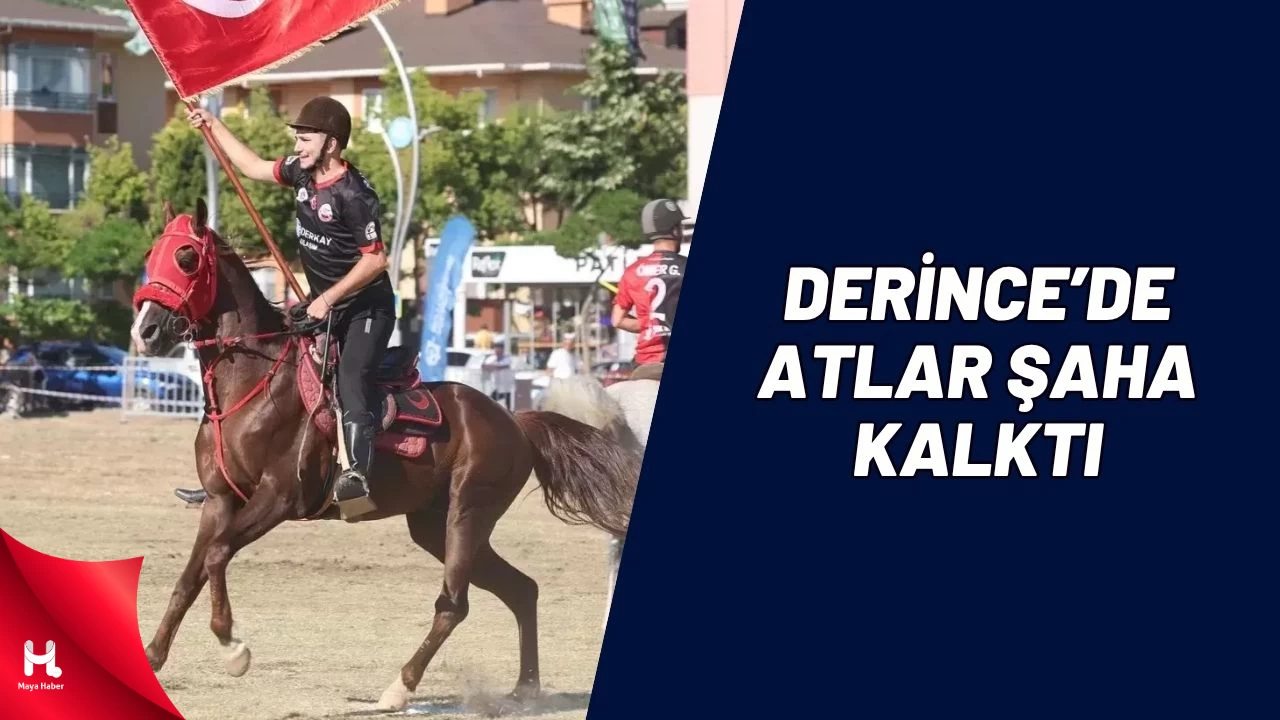 Derince’de Atlı Sporun Coşkusu: 7. Cirit Şöleni