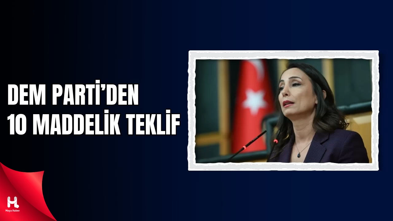 DEM Parti Eş Genel Başkanı Hatimoğulları'ndan Bahçeli'ye Destek