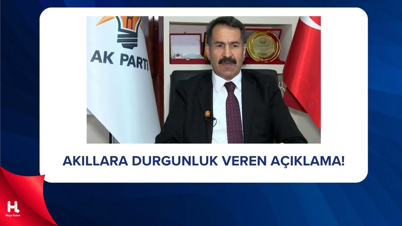 AK Parti'li Vekilden Bilim İnsanlarını Şok Edecek Açıklama