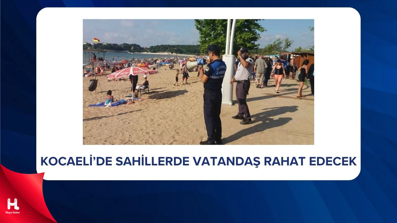 Büyükşehir Zabıta Ekipleri Kandıra Sahillerinde Görevde