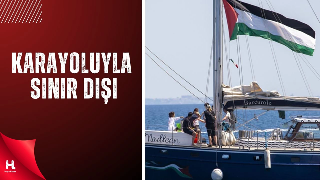 İsrail, Aktivistleri Karayoluyla Gönderdi