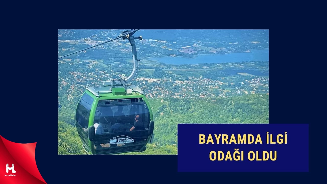 Kartepe Teleferik, Bayram Tatilinde Binlerce Kişiyi Ağırladı