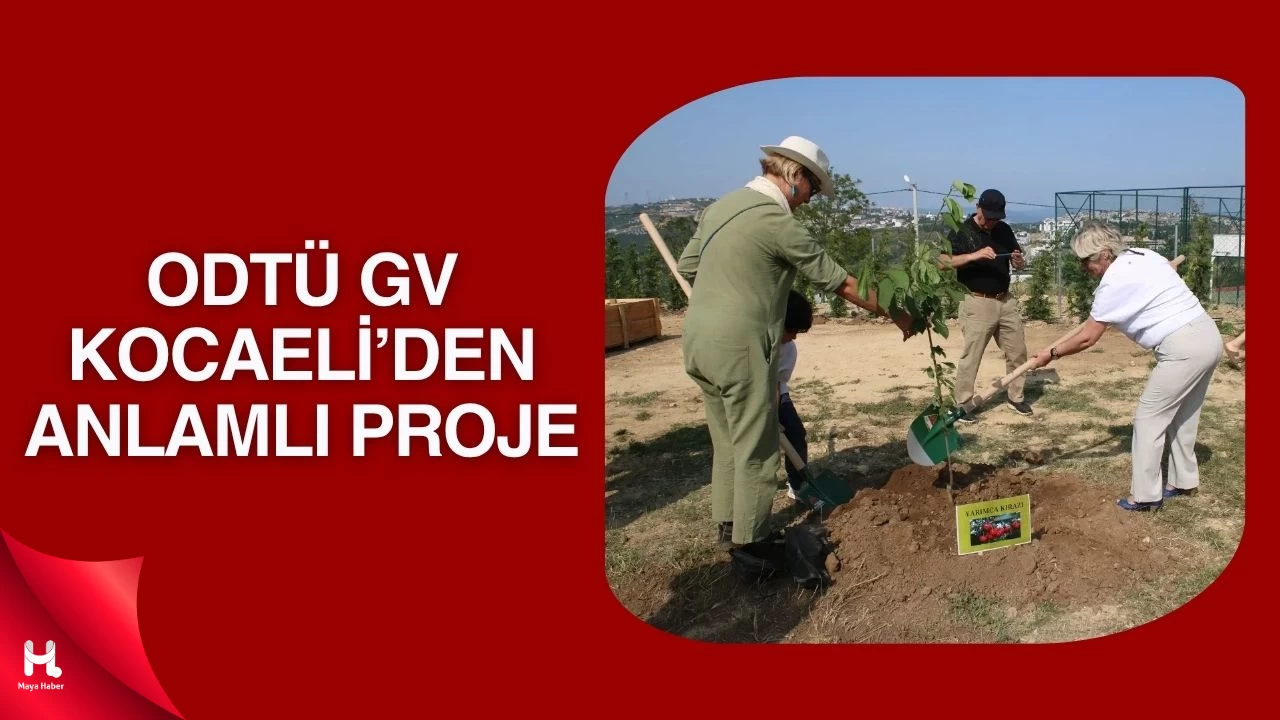 ODTÜ GV Kocaeli’de Atakan Sonugelen Permakültür Bahçesi Açıldı
