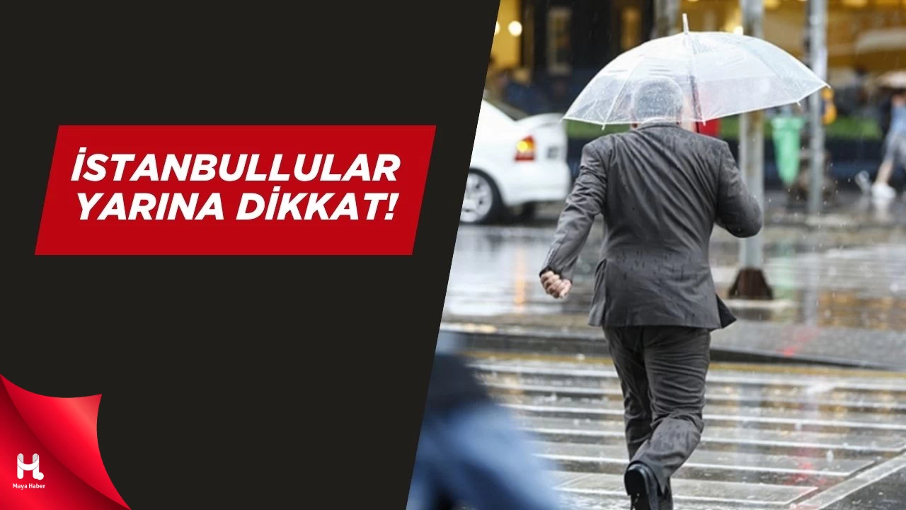 Meteoroloji'den Birçok Kente Gök Gürültülü Sağanak Yağış Uyarısı!