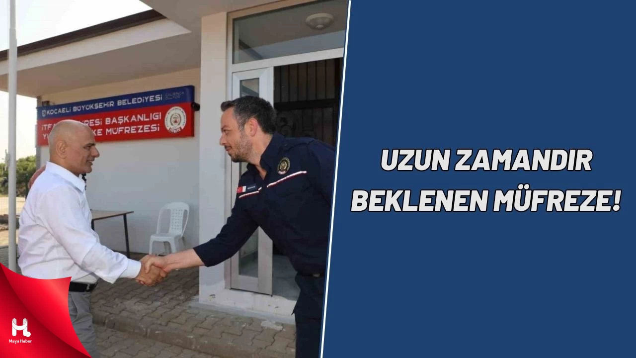 Yukarı Hereke'ye Yeni İtfaiye Müfrezesi Kazandırıldı