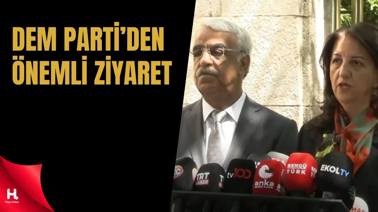 DEM Parti'den TBMM Başkanı Numan Kurtulmuş'a Ziyaret