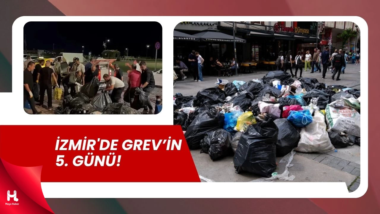 Kriz Büyüyor,  Başkan Tugay Çöp Topladı!