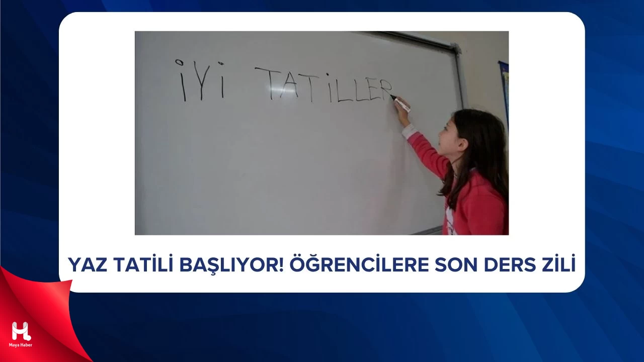 20 Milyon Öğrenci 20 Haziran'da Tatile Girecek
