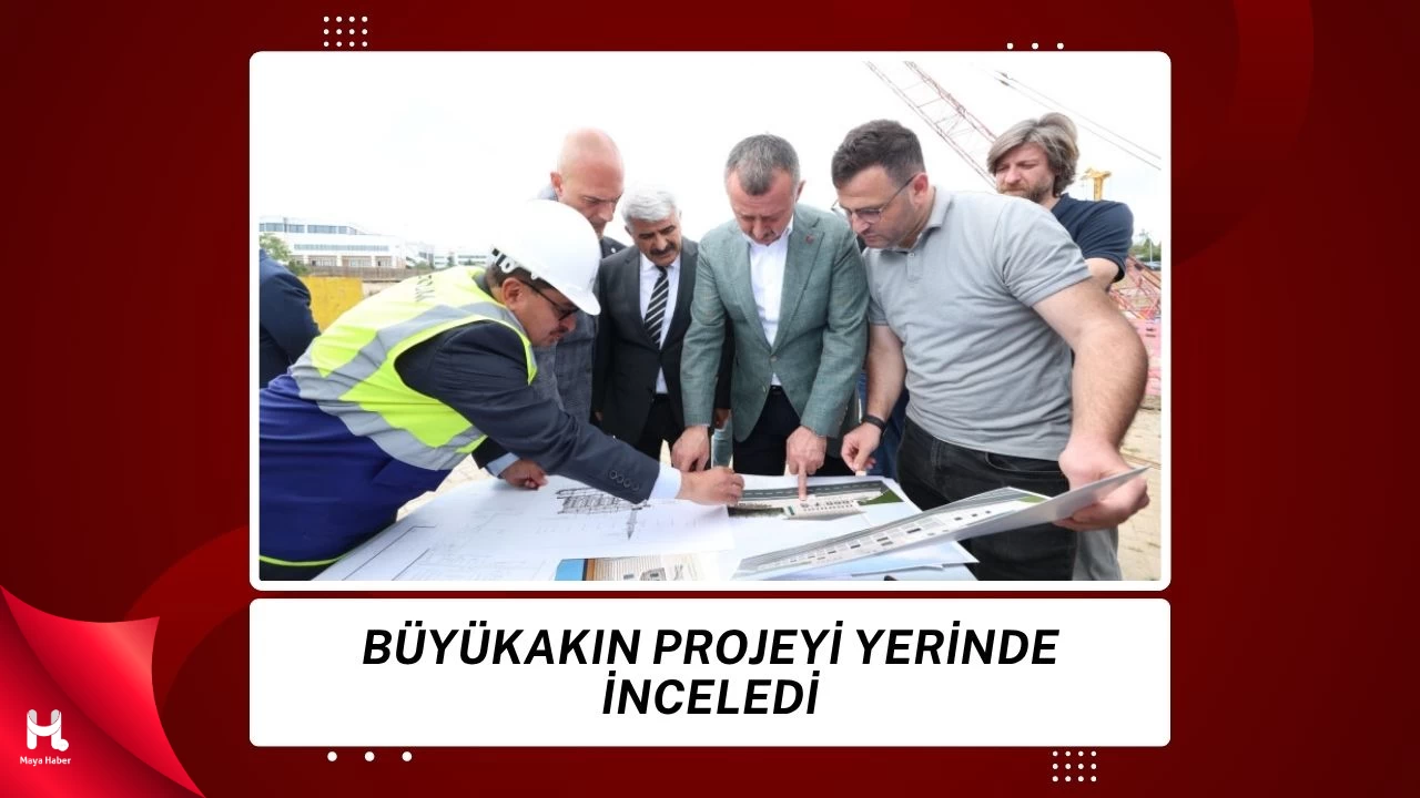 Büyükakın, Umuttepe Kampüsü’nde Devam Eden Projeleri İnceledi
