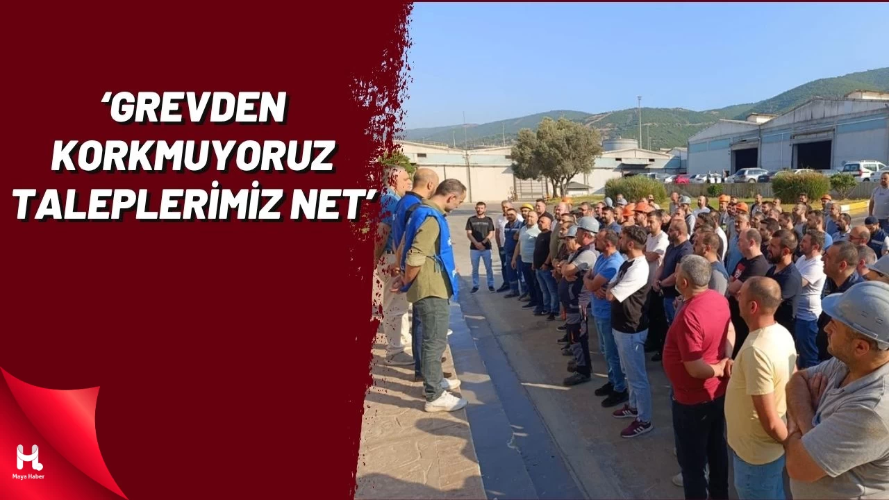 GÜBRETAŞ’ta Grev Sinyali: İşçilerden Fabrika Önünde Eylem