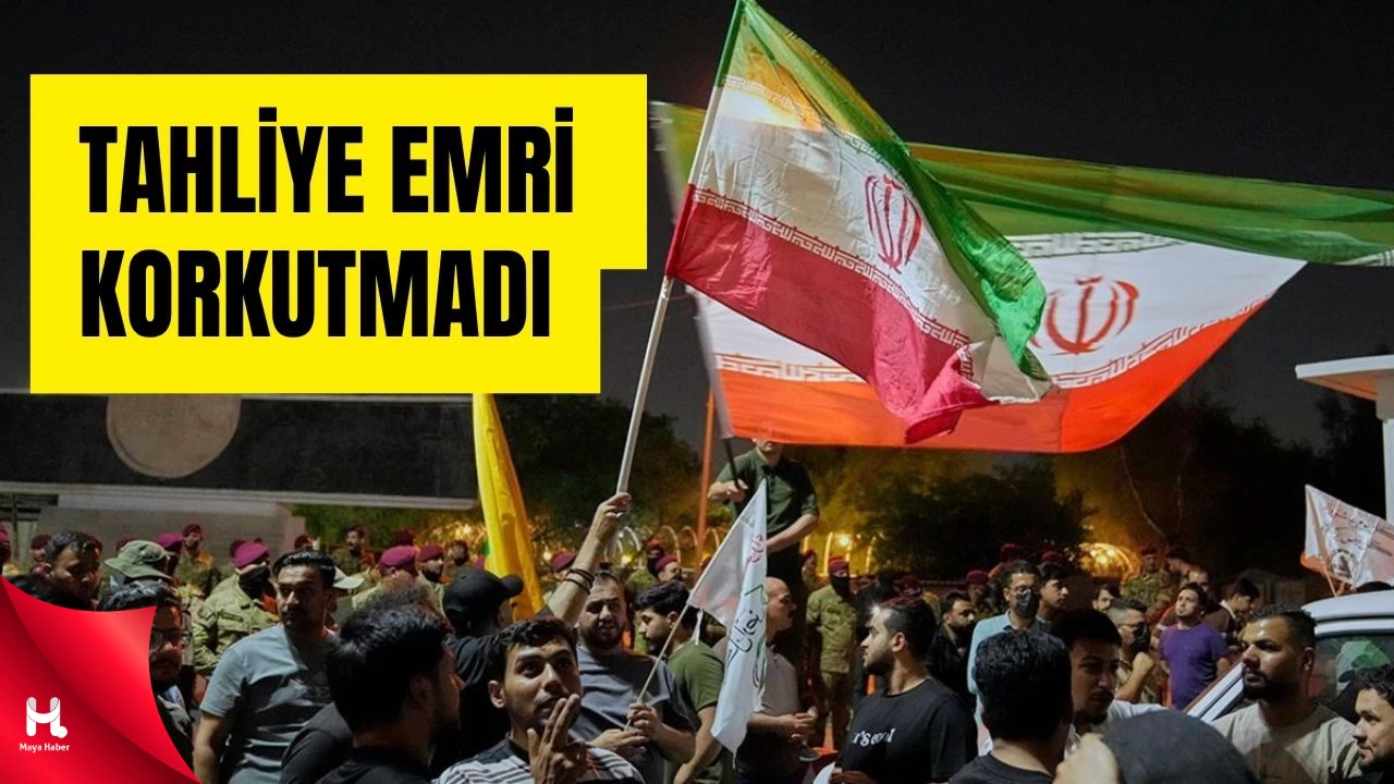 Tahran'da Halk Sokaklara Döküldü!