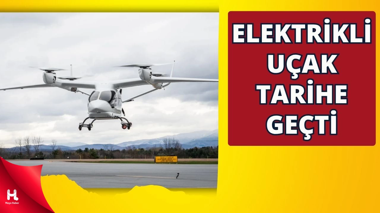 Dünyanın İlk Elektrikli Yolcu Uçağı 130 km Uçtu!