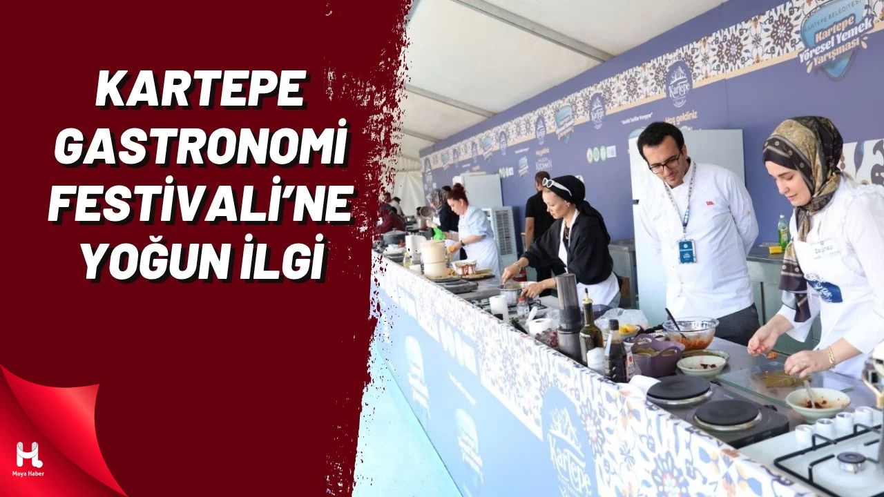 Kartepe’de Gastronomi Festivali Renkli Görüntülere Sahne Oldu