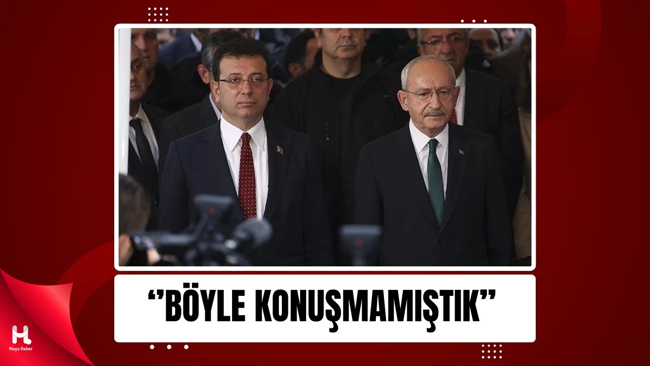 İmamoğlu'ndan Kılıçdaroğlu'na Kurultay Tepkisi!
