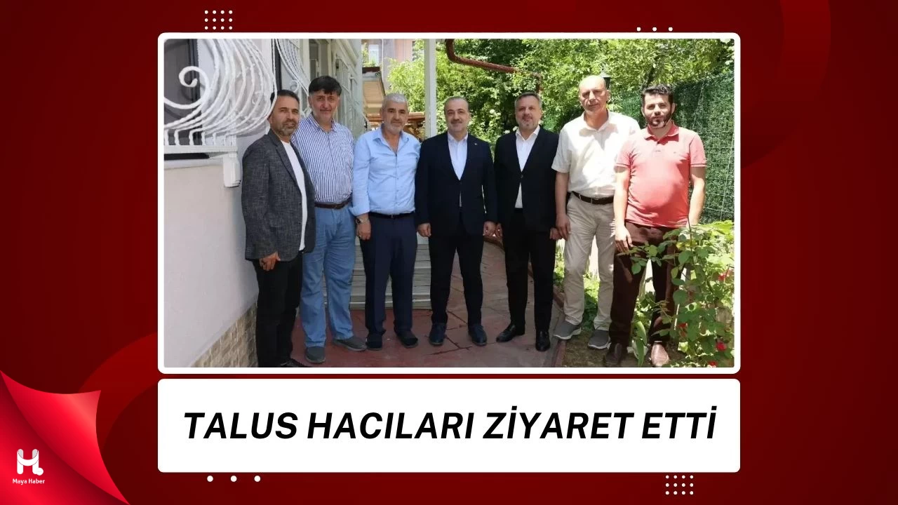 AK Parti Kocaeli İl Başkanı Talus’tan Hacı Ziyaretleri