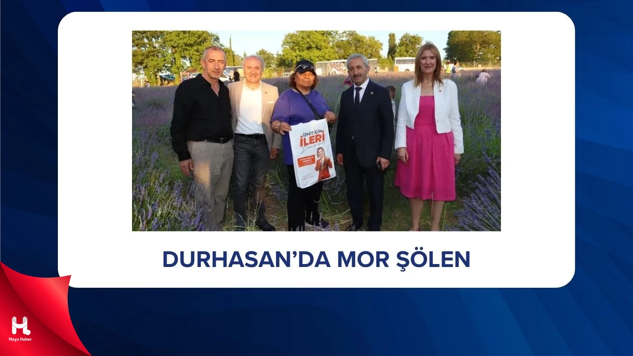 Durhasan’da Mor Şölen: Lavanta Şenliği Huzur Dolu Anlar Sundu