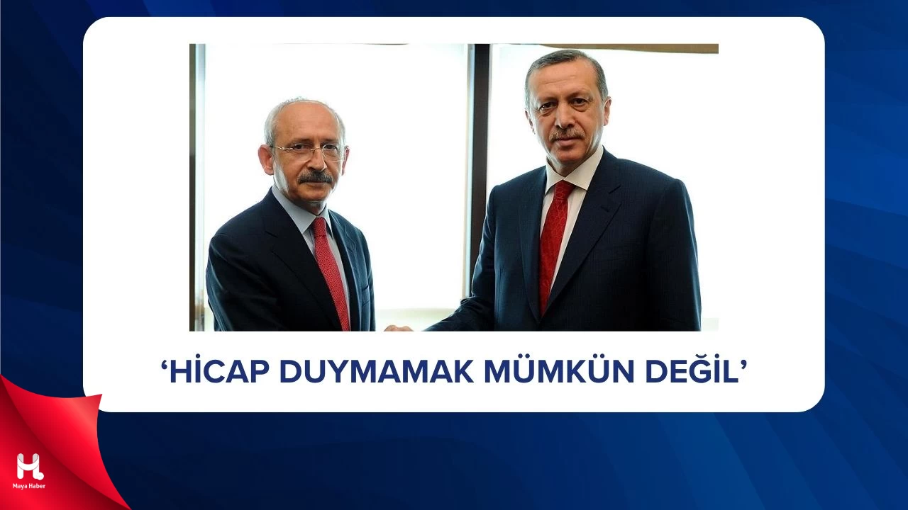 Erdoğan’dan Kılıçdaroğlu’na Destek: Hicap Duydum