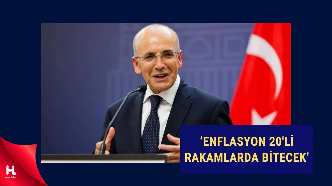 Bakan Şimşek'ten Yıl Sonu İçin Enflasyon Tahmini