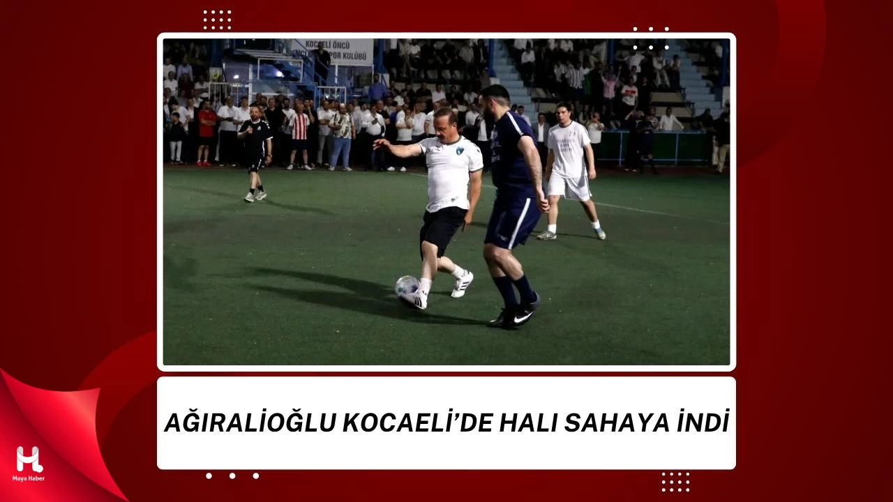 Ağıralioğlu Kocaeli'de Sahaya İndi: Halı Sahada 4 Gol Attı