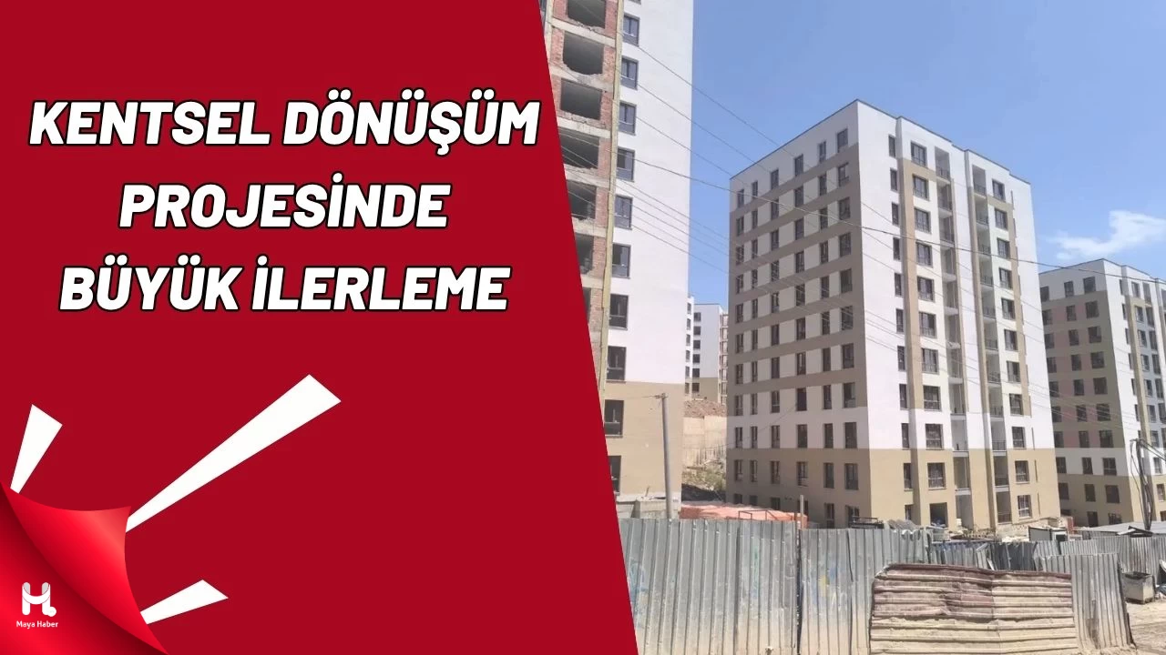 Cedit Kentsel Dönüşüm Projesi’nde Yüzde 65 Tamamlandı