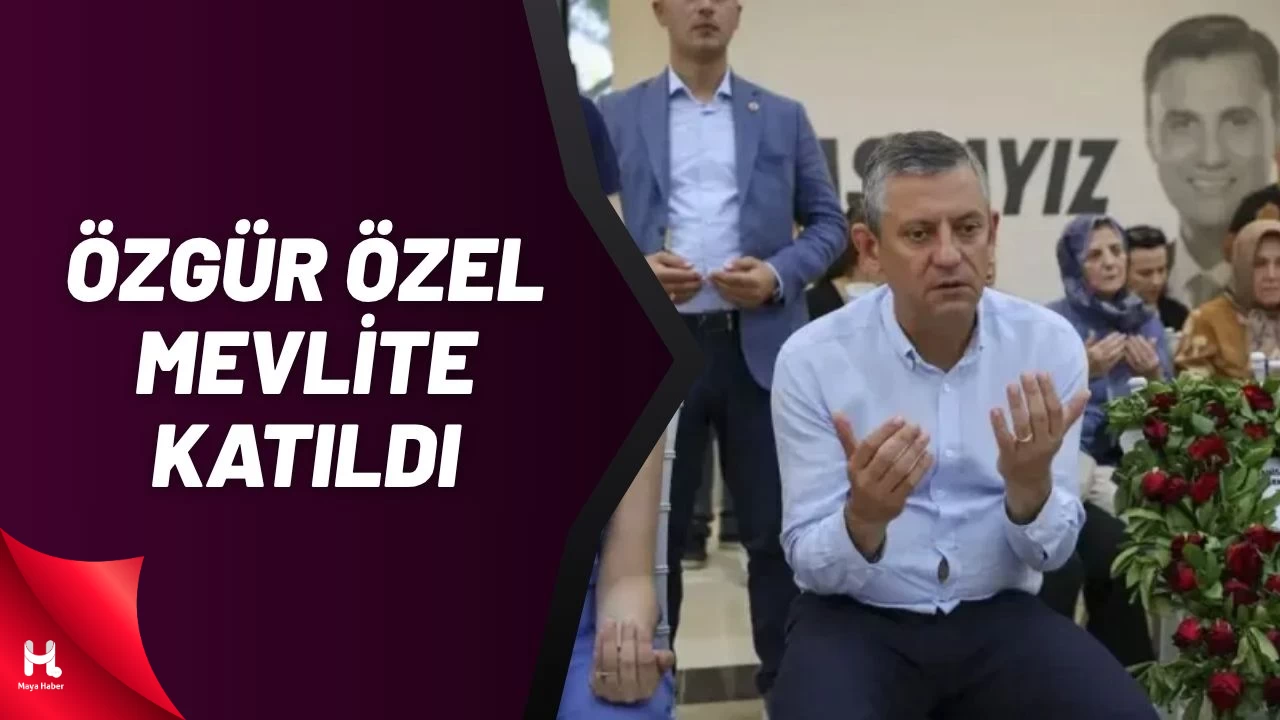 Özgür Özel, Ferdi Zeyrek İçin Düzenlenen Mevlit Programına Katıldı