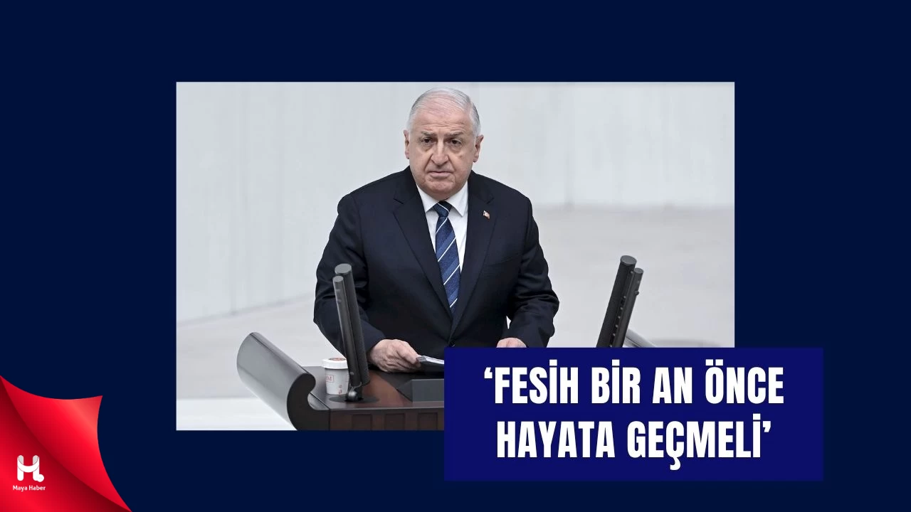 Bakan Güler'den Terör Örgütü PKK'ya Net 'Silah Bırakma' Çağrısı