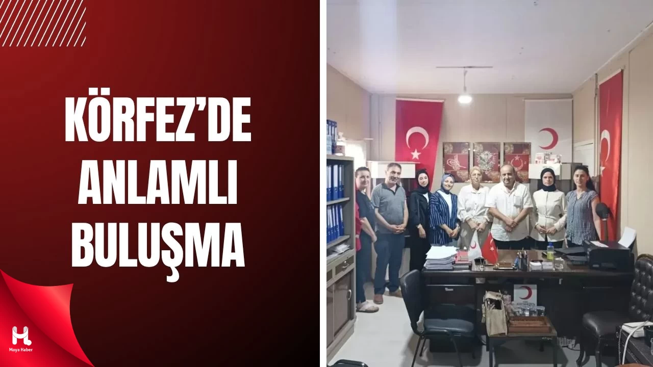 MHP Körfez KAÇEP’ten Kızılay’a Ziyaret