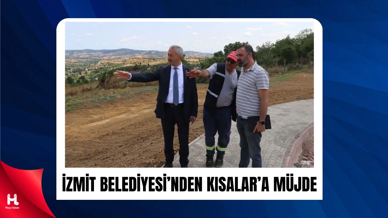 İzmit Belediyesi'nden Kısalar Mahallesi'nde Yeni Çocuk Parkı