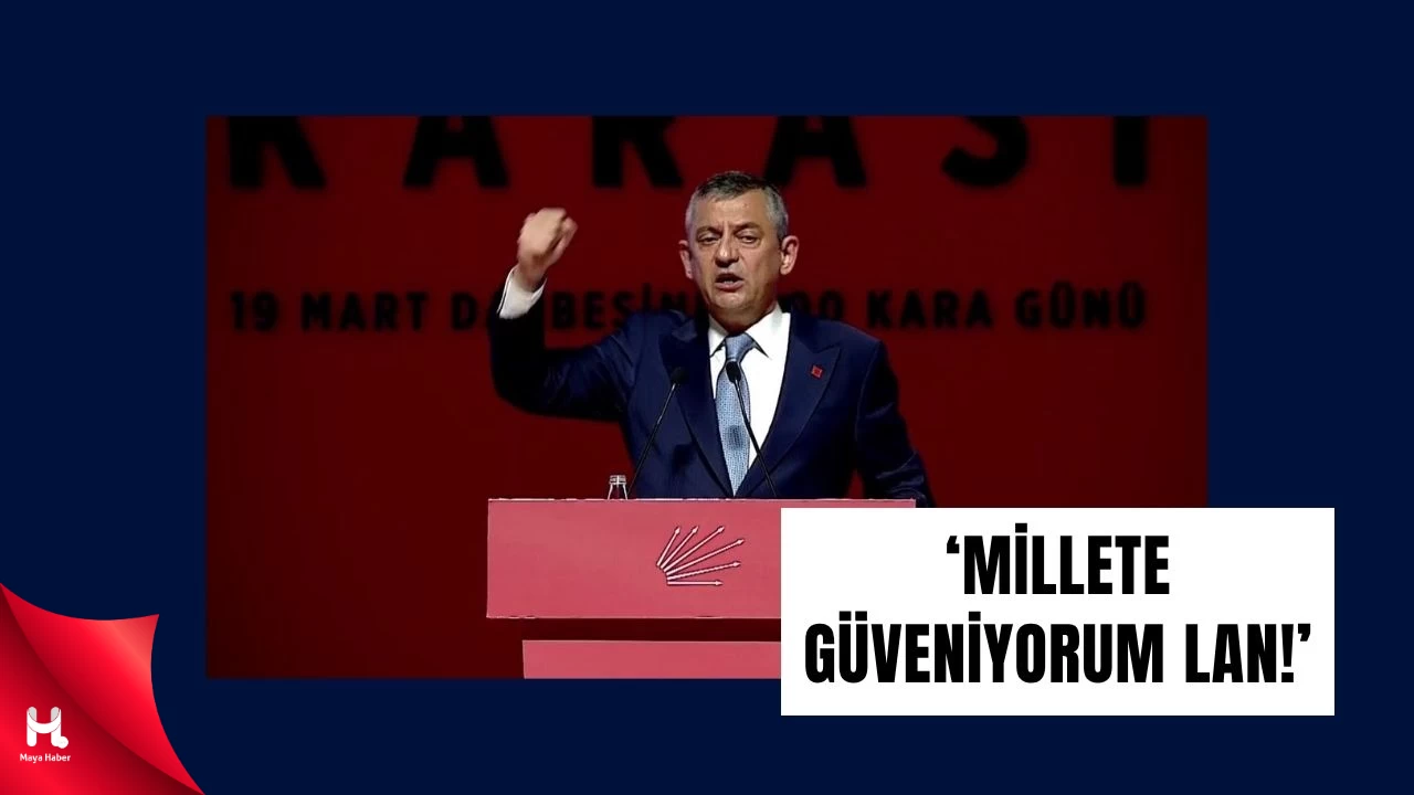 CHP Genel Başkanı Özgür Özel Toplantıda Önemli Açıklamalarda Bulundu