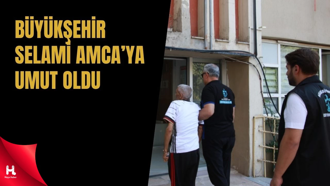 Büyükşehir, Selami Amca’nın İhtiyaçlarını Karşıladı