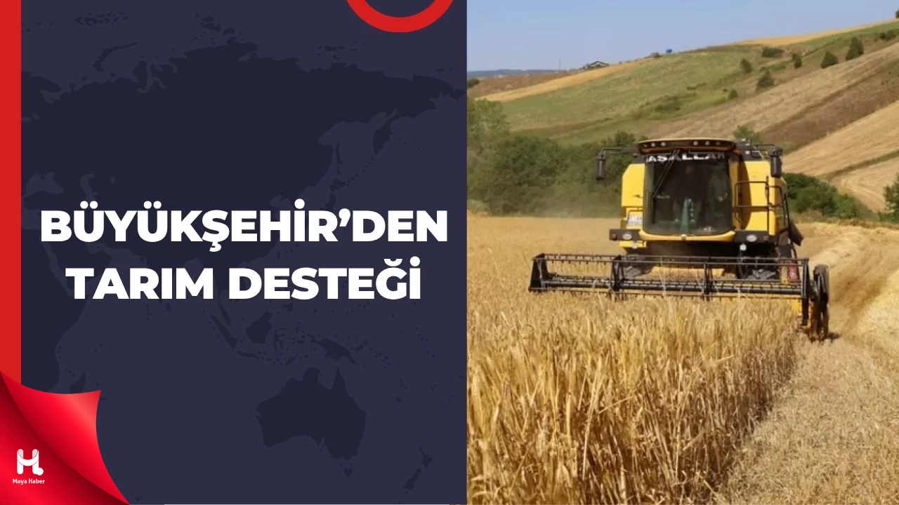 Kocaeli’de 57 Bin 500 Dekar Tarım Arazisine Tam Destek