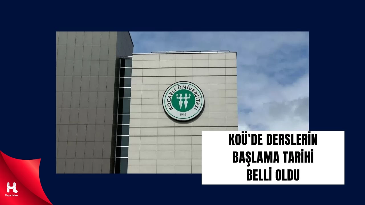 Kocaeli Üniversitesi 2025-2026 Akademik Yılı Takvimi Duyuruldu