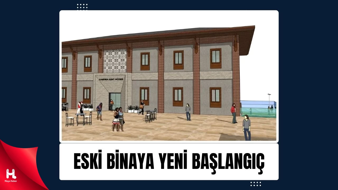 Kandıra'da Tarihi Belediye Binası Yeniden Hayat Buluyor