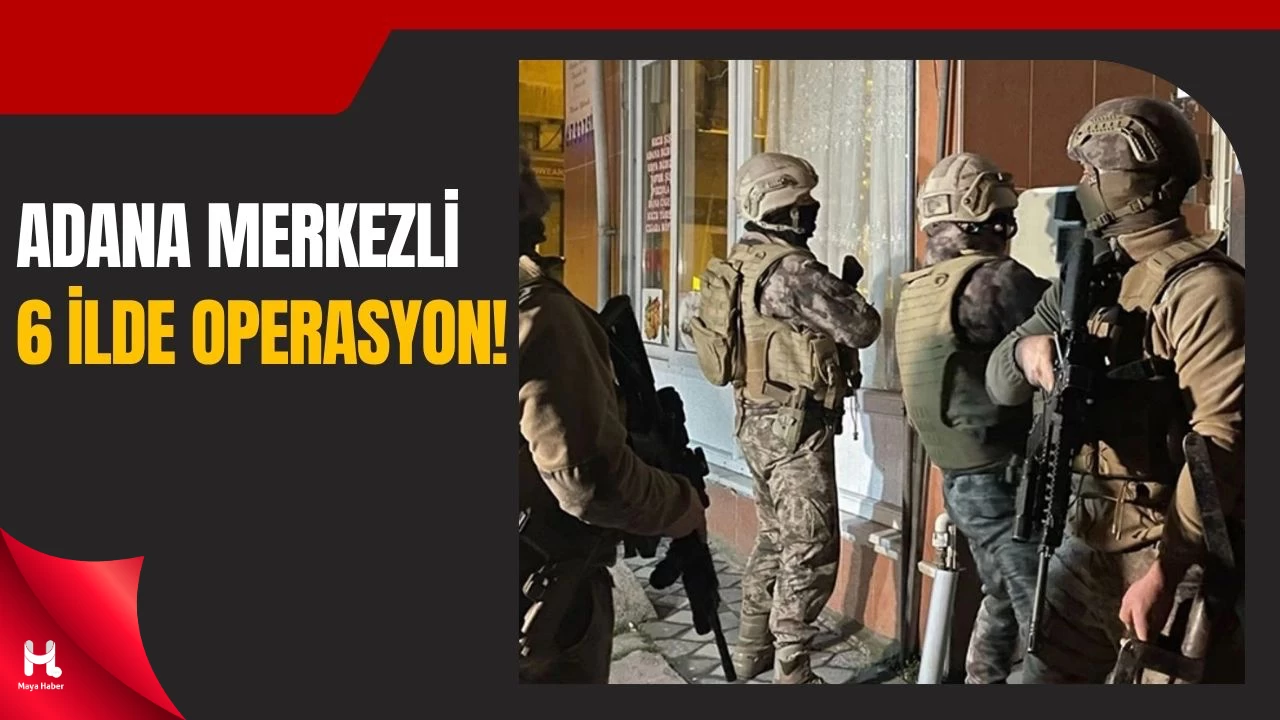Adana Merkezli Uyuşturucu Operasyonunda 130 Gözaltı